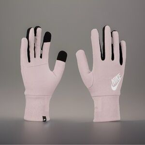 Nike Women's Size M Club Fleece Gloves.Latinum Violet/Black/White. New with tag.
